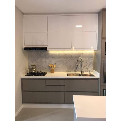 Picture of White Wooden Kitchen